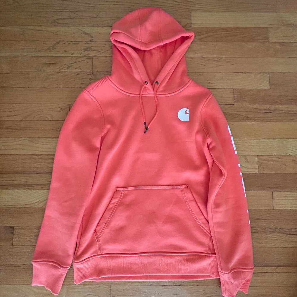 Carhartt Girls' Hoodie Fleece Pullover Sweatshirt